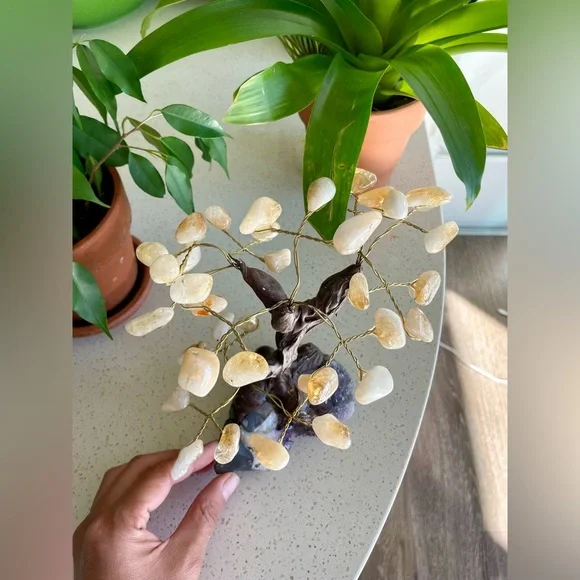Citrine & Amethyst Tree - Picture 7 of 9